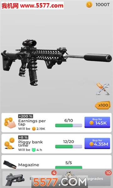 Idle Gun(tapgun idle weapons builder׿)ͼ2