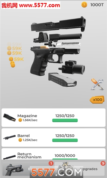 Idle Gun(tapgun idle weapons builder׿)ͼ4