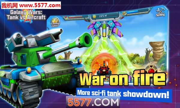 Galaxy Wars: Tank vs Aircraft(yӑ(zhn)̹ˌwC׿)؈D2