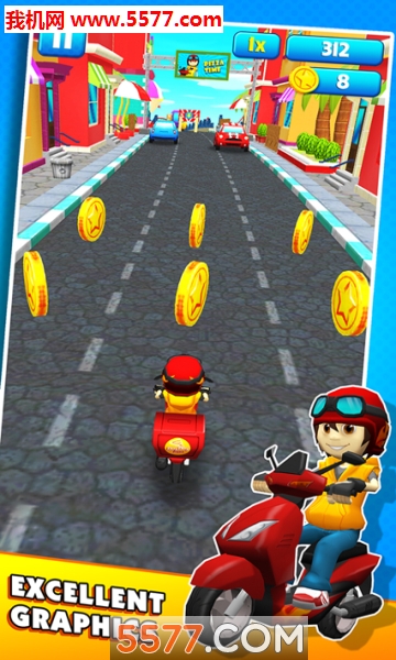 Crazy Scooters(Subway Scooters 3D׿)ͼ1