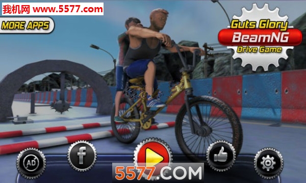 BMX Guts Glory Game - Happy Obstacle Course Wheels(ϰְ׿)ͼ2