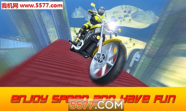 Impossible Mega ramp moto bike Rider: Superhero 3D(ܵĦгձ׿)ͼ2