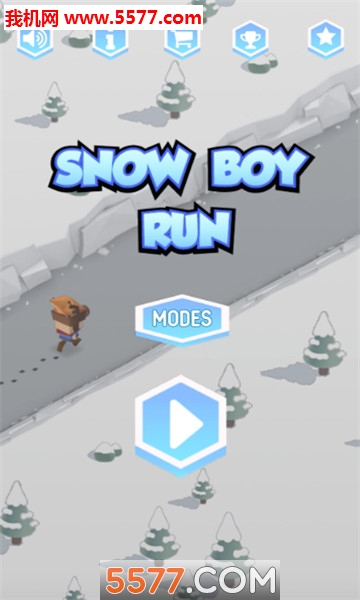 ѩкܰ׿(Snow Boy Run)ͼ0