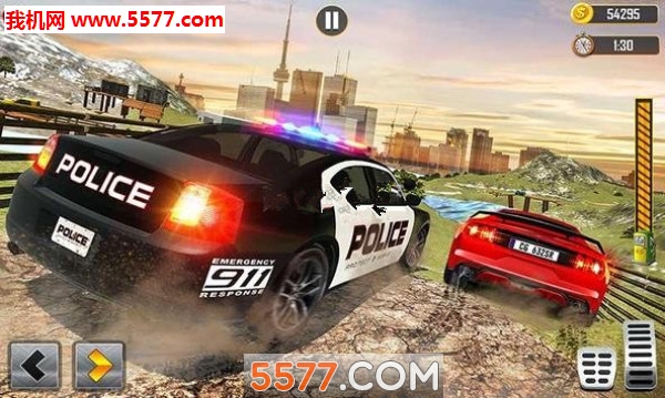 Offroad Police Car Chase Driving Simulator(ԽҰ׷ʻģ׿)ͼ0