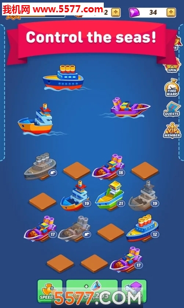 Merge Ship Idle Tycoon׿ͼ1