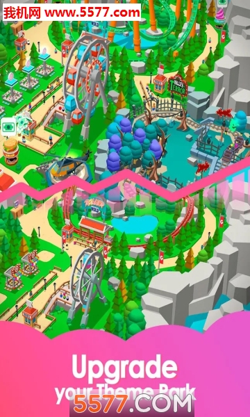 ⹫԰(Idle Theme Park Tycoon׿)ͼ0