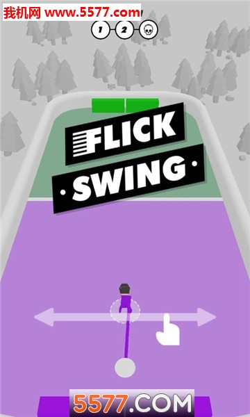 Flick Swing 3D(Բ̶Ծ׿)ͼ1