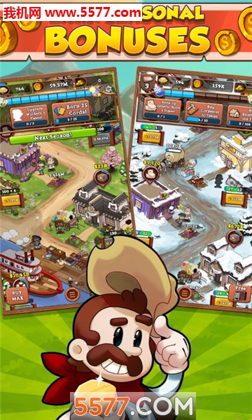 ñ߾׿(idle frontier tap town tycoon)ͼ1