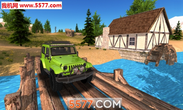 Offroad 4x4 car driving Mountain׿