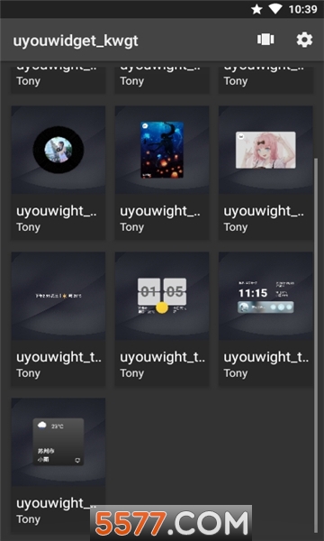 uyouwidget kwgtͼ0