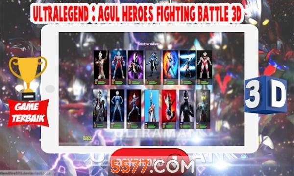 Ultralegend : Agul Heroes Fighting Battle 3D(Ӣ۸׿)ͼ1