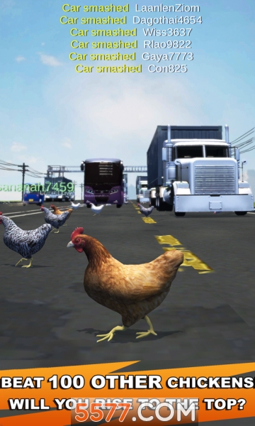 Chicken Challenge: Cross Road Royale(Chicken Challenge 3D׿)ͼ3