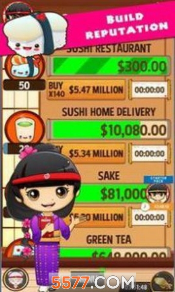 Sushi Tycoon Clicker(|˾͏d׿)؈D0