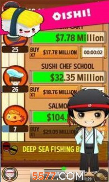 Sushi Tycoon Clicker(|˾͏d׿)؈D1