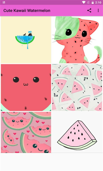 Cute Kawaii Watermelon(ϱֽ°)ͼ0