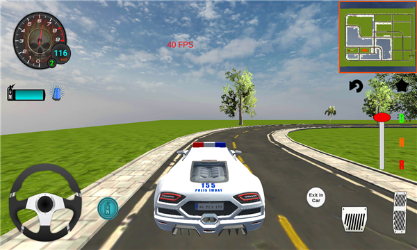 Real Police Car Game(ĺ׿)ͼ2