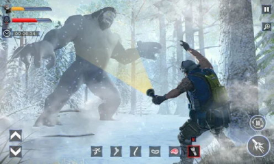 Yeti Finding Monster Hunting Survival Game