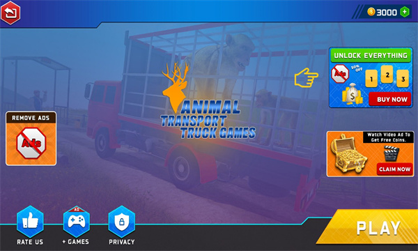 ͵俨ֻ(Animal Transport Truck Games)ͼ1