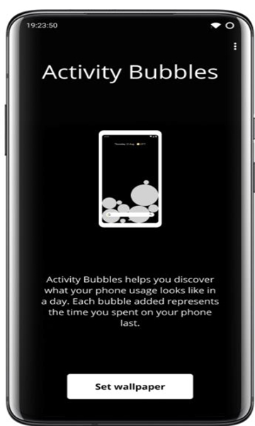 activity bubblesֽapp