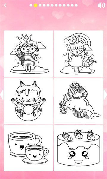 Kawaii Coloring Book(ɫ°)ͼ1