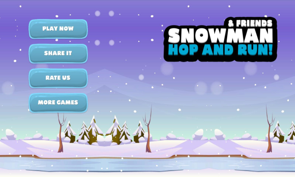 Snowman Hop Run(ѩ˺Ծܰ׿)ͼ0