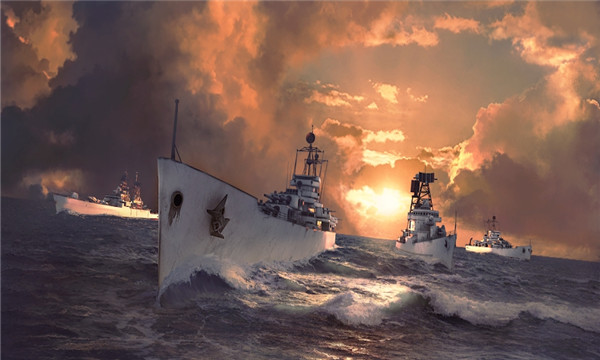 force of warships