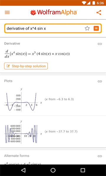 WolframAlpha׿ѸM؈D1