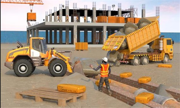ʩϷ3D(Construction Truck Game 3D)׿ͼ0