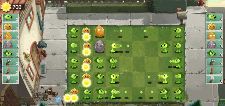 ֲսʬ˫˰ֻϷ(Plant Vs Zombie Garden Battle)ͼ2