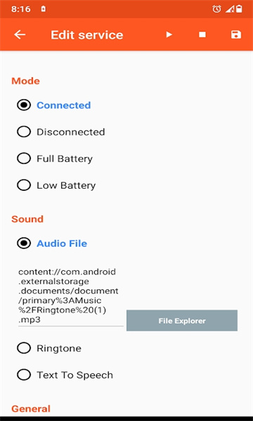 battery sound notification׿appͼ2