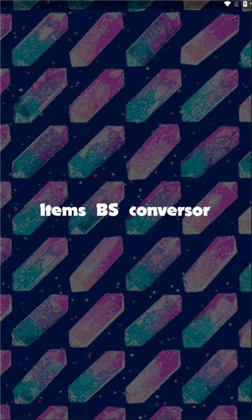 ҰҶʯ(items bs conversor)