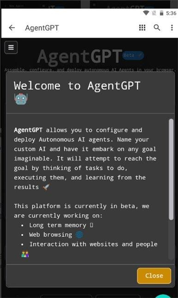 AgentGPTƽ̨ͼ0