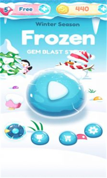 ʯ׿°(Frozen Winter Gem Blast)ͼ2