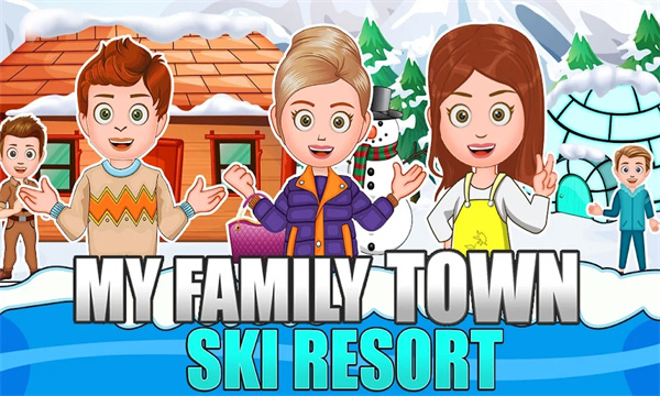 ҵļ绬ѩ°(my family town ski resort fun)ͼ2