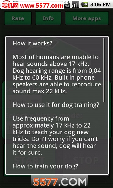 Dog Whistle Trainer安卓版截图1