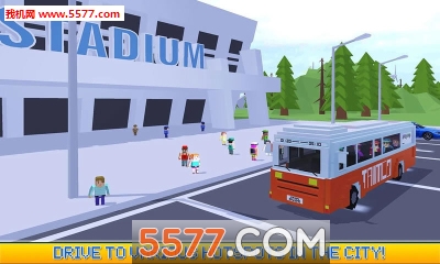 Blocky City Bus Driver SIM(ذʿ˾׿)ͼ1