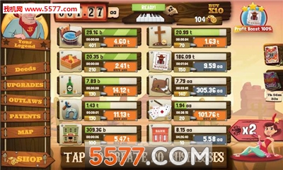 Wild West Saga: Business Tycoon(��Ұ������ల׿��)��ͼ1