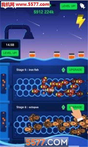 Idle Fish - Caviar Factory Tycoon(Caviar Factory Tycoon׿)ͼ0