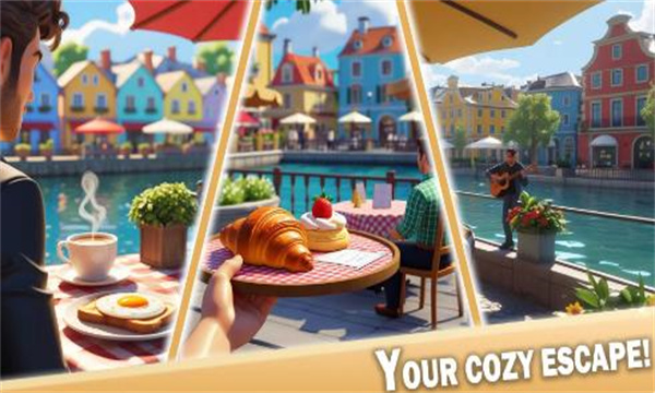 湖畔咖啡馆物语安卓版截图1