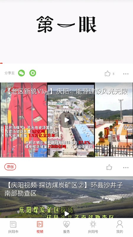 掌中庆阳客户端截图2