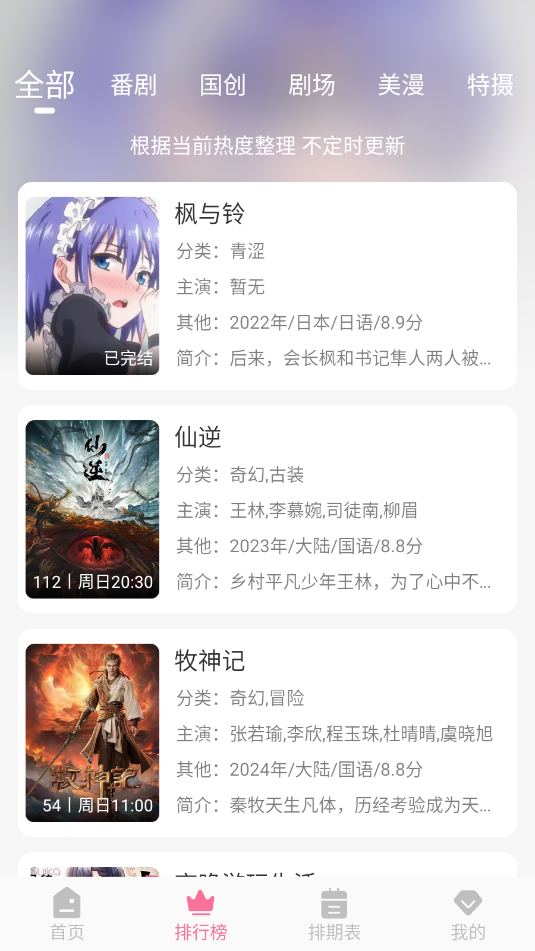 mifun动漫最新版本截图0