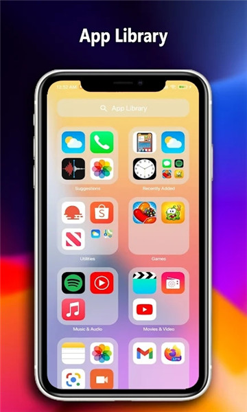 仿苹果桌面iLauncher iOS26截图2