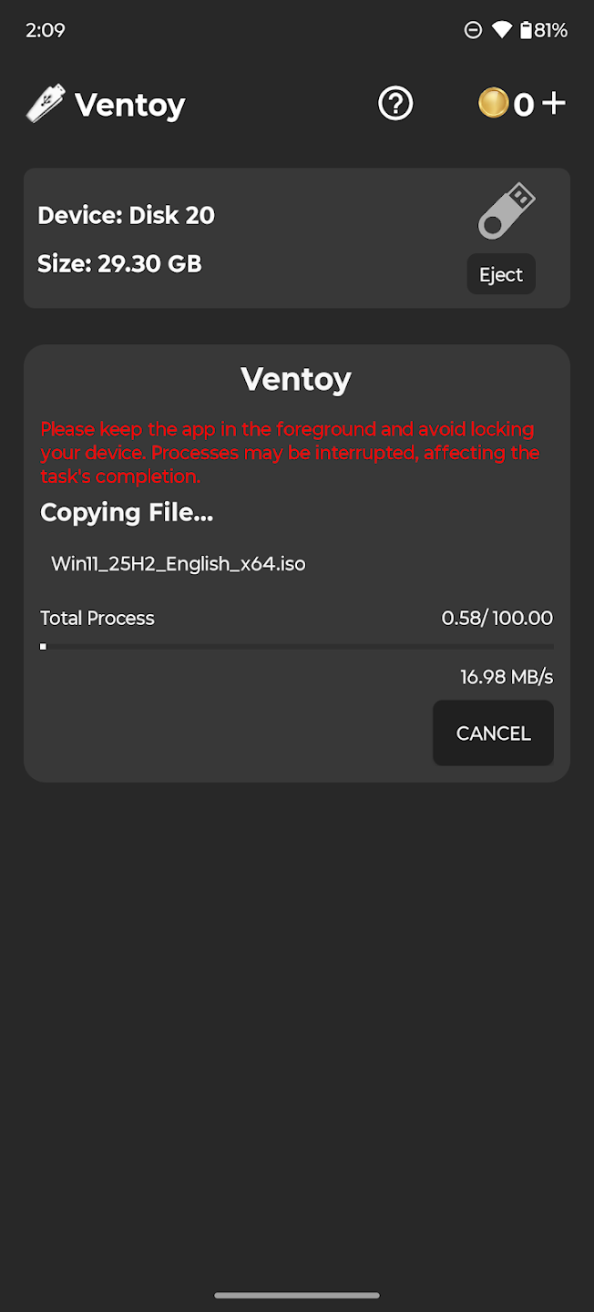 Ventoy安卓版截图0