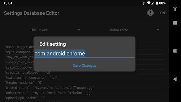 4a settings database editor.apkͼ0