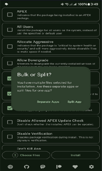 install with optionsͼ1