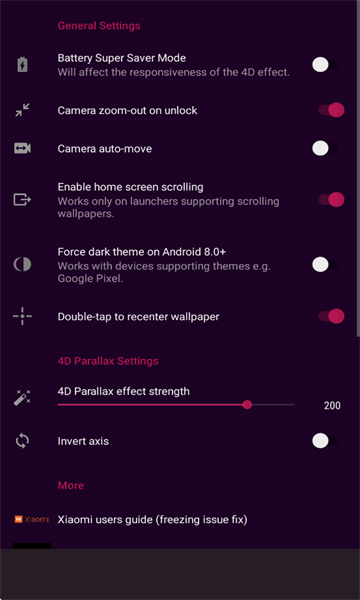4D Parallax WallpaperԱѰͼ1