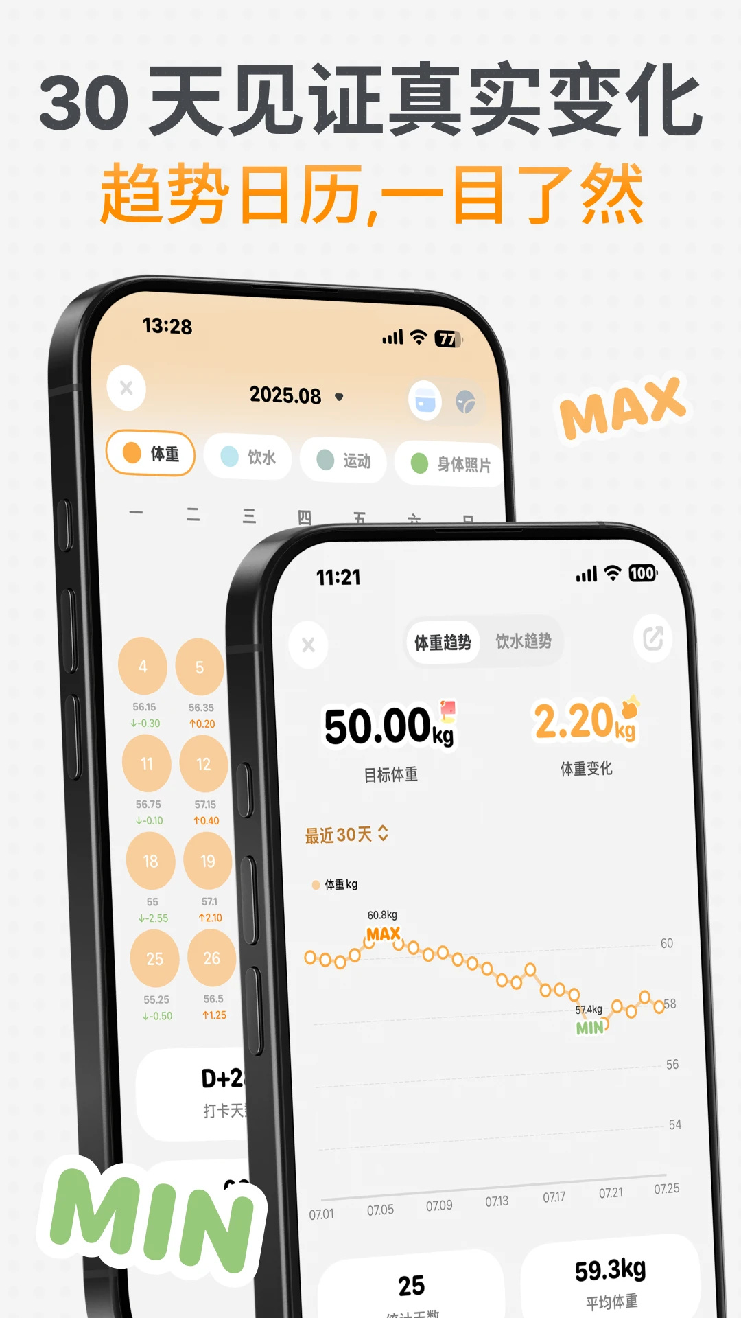 golite体重记录app截图2