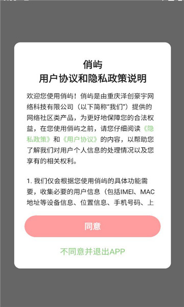 俏屿交友软件截图2