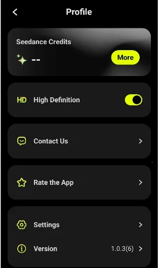 SeedanceAI��׿���°��ͼ1