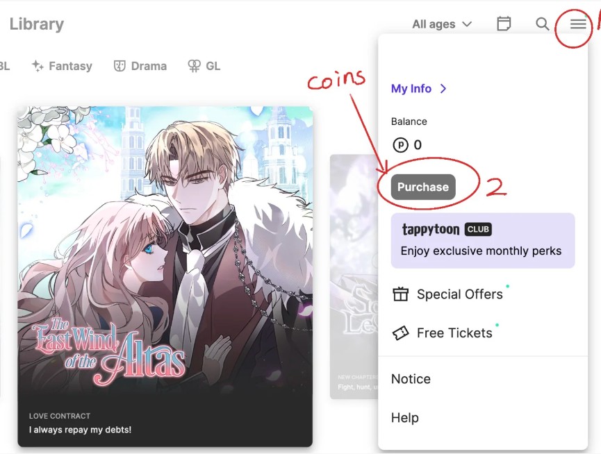 Tappytoon����̨��app�������-Tappytoon������������������